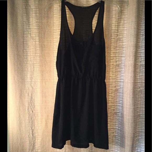 Forever 21 Black Dress great condition - Picture 1 of 3